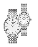 Tissot T Classic Tradition 5.5 White Dial Watch For Men - T063.409.11.018.00