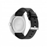 Gucci GG2570 Black Dial Black Leather Strap Watch For Men - YA142206