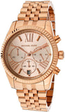 Michael Kors Lexington Rose Gold Dial Rose Gold Steel Strap Watch for Women - MK5569