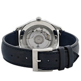 Gucci G Timeless Automatic Blue Dial Black Leather Strap Watch For Men - YA126347