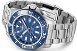 Breitling Superocean 44mm Special Blue Dial Silver Steel Strap Watch for Men - Y17393161C1A1