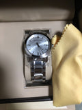 Burberry The City Silver Dial Silver Steel Strap Watch for Women - BU9000