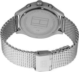 Tommy Hilfiger Gavin Chronograph Quartz Grey Dial Silver Mesh Bracelet Watch for Men - 1791466