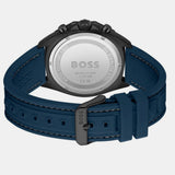 Hugo Boss Energy Chronograph Grey Dial Green Rubber Strap Watch For Men - 1513972