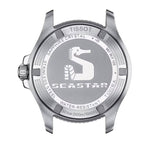 Tissot Seastar 1000 Quartz Mother of Pearl Dial White Rubber Strap Watch for Women - T120.210.17.116.00