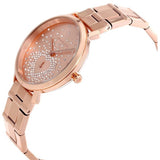 Michael Kors Jaryn Rose Gold Dial Rose Gold Steel Strap Watch for Women - MK3621