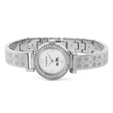 Coach Madison White Dial Silver Steel Strap Watch for Women - 14502201