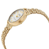 Coach Delancey White Dial Gold Steel Strap Watch for Women - 14502241