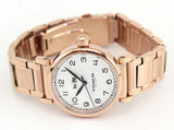 Coach Madison White Dial Rose Gold Steel Strap Watch for Women - 14502395