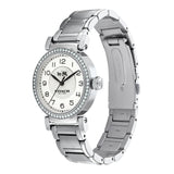 Coach Madison White Dial Silver Steel Strap Watch for Women - 14502396