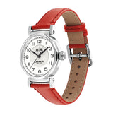 Coach Madison White Dial Red Leather Strap Watch for Women - 14502407