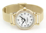 Coach Madison White Dial Gold Mesh Bracelet Watch for Women - 14502652