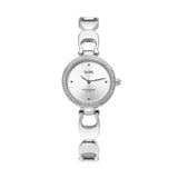 Coach Park Crystals Silver Dial Silver Steel Strap Watch for Women - 14503170