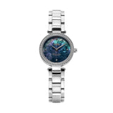 Coach Park Mother of Pearl Blue Dial Silver Steel Strap Watch for Women - 14503224