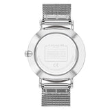 Coach Perry Silver Dial Silver Mesh Bracelet Watch for Women - 14503341