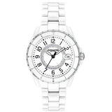 Coach Preston White Dial White Steel Strap Watch for Women - 14503462