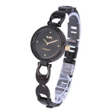 Coach Park Swarovski Crystals Black Dial Black Steel Strap Watch for Women - 14503564