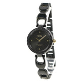 Coach Park Swarovski Crystals Black Dial Black Steel Strap Watch for Women - 14503564