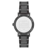 Coach Perry Black Ion Plated Dial Black Steel Strap Watch for Women - 14503641