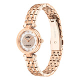 Coach Park Silver Dial Rose Gold Steel Strap Watch for Women - 14503736