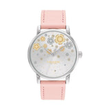 Coach Perry Silver Dial Pink Leather Strap Watch For Women - 14503325