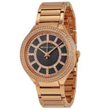 Michael Kors Kerry Black Mother of Pearl Dial Rose Gold Dial Watch for Women - MK3397