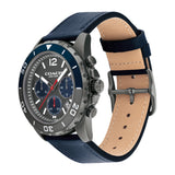 Coach Kent Grey Dial Blue Leather Strap Watch for Men - 14602558