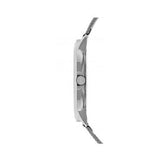 Calvin Klein Minimal White Dial Silver Mesh Bracelet Watch for Men - K3M2112Y