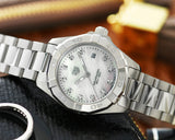TAG Heuer Aquaracer watch with diamond accents