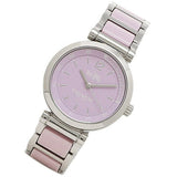 Coach Tristent Purple Dial Two Tone Steel Strap Watch for Women - 14502461