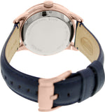 Fossil Townsman Twist Skeleton Blue Dial Blue Leather Strap Watch for Men -  ME1138