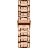 Tissot T Lady Flamingo Mother of Pearl Dial Rose Gold Steel Strap Watch For Women - T094.210.33.111.01