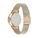 Hugo Boss Infinity Gold Dial Gold Mesh Bracelet Watch for Women - 1502520