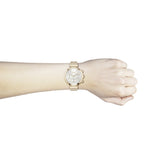 Hugo Boss Flawless Quartz White Dial Gold Steel Strap Watch for Women -1502531