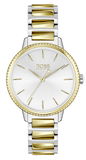 Hugo Boss Signature Silver Dial Two Tone Steel Strap Watch for Women - 1502568