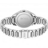 Hugo Boss Grand Course Blue Dial Silver Steel Strap Watch for Women - 1502583