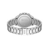 Hugo Boss Novia Pink Dial Silver Steel Strap Watch for Women - 1502615