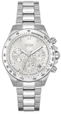 Hugo Boss Novia Chronograph Silver Dial Silver Steel Strap Watch for Women - 1502616