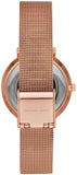 Michael Kors Mini Jayne Crystals Rose Gold Dial Rose Gold Mesh Strap Watch for Women - MK7122