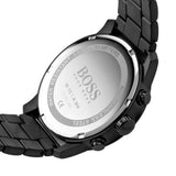 Hugo Boss Professional Black Dial Black Steel Strap Watch for Men - 1513528