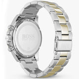 Hugo Boss Hero Blue Dial Two Tone Steel Strap Watch for Men - 1513767