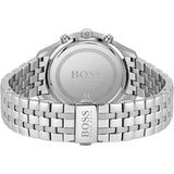 Hugo Boss Associate Blue Dial Silver Steel Strap Watch for Men - 1513839