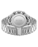 Hugo Boss Admiral Blue Dial Silver Steel Strap Watch for Men - 1513907