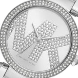 Michael Kors Parker Quartz Silver Dial Silver Steel Strap Watch For Women - MK6658