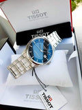 Tissot Luxury Powermatic 80 Black Dial Silver Steel Strap Watch for Men - T086.407.11.201.02