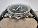 Breitling Navitimer Ref. 806 1959 Re-Edition Black Dial Brown Leather Strap Watch for Men - AB0910371B1X1