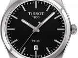 Tissot PR 100 Sport Chic Quartz Stainless Steel Watch For Men - T101.410.11.051.00