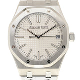 Audemars Piguet Royal Oak Automatic White Dial Silver Steel Strap Watch for Men - 15510ST.OO.1320ST.03