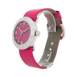 Marc Jacobs Amy Pop Pink Dial Pink Leather Strap Watch for Women - MBM1286