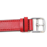 Coach Delancey White Dial Red Leather Strap Watch for Women - 14502878